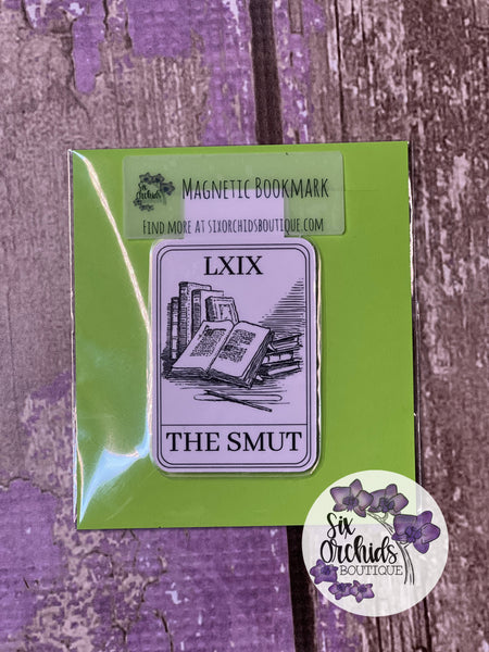 Smut Tarot Card Magnetic Bookmark