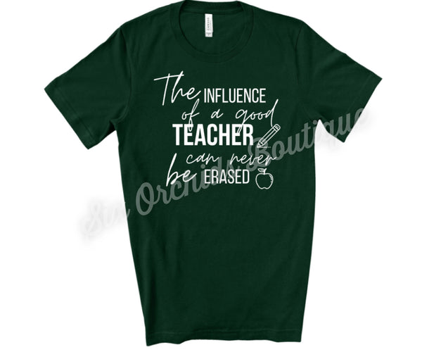 Influence of a Good Teacher
