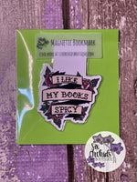 Spicy Books Tattoo Magnetic Bookmark