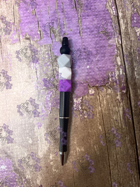 Asexual Beaded Pen