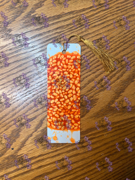 Beans 2 Metal Bookmark