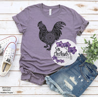 Floral Rooster