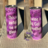 Awful Wine Tumbler