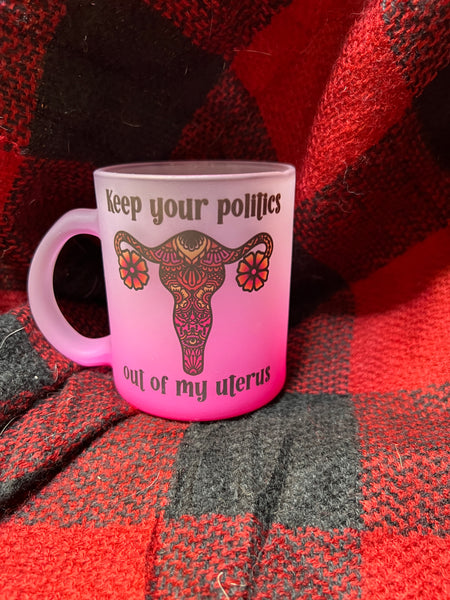 Keep Your Politics Pink Mug