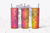 Glitter Mermaid 3 Tumbler