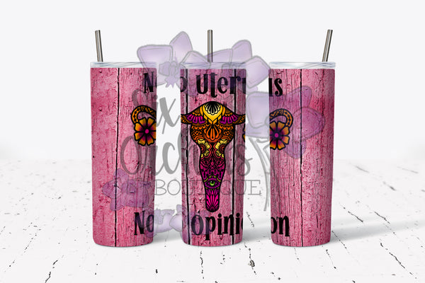 No Uterus 1 Tumbler