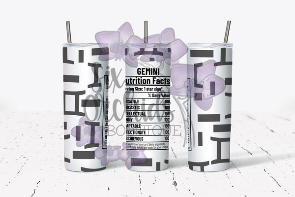 Gemini Tumbler