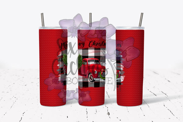 Christmas Truck Tumbler