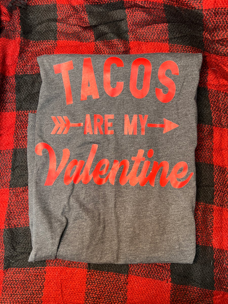 Size L - Tacos Valentine - Next Level Charcoal