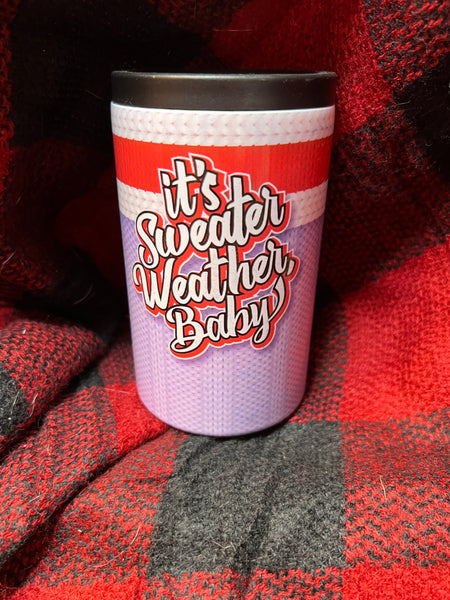 Sweater Weather Fatty Can Cooler
